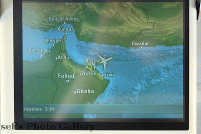 Flug 3
04.11.2012
Tracking auf dem Flugzeugmonitor
Schlüsselwörter: Flug Maskat Kathmandu
