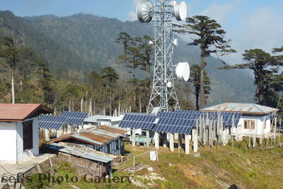 Relaisstation
10.11.2012
Auch dort findet sich schon Solarstromversorgung
Schlüsselwörter: Bhutan Dochula Pass